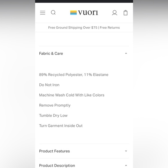 Vuori women’s Performance Jogger size XS - Picture 9 of 10